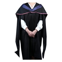 Designed Purple Pink Graduation Gown Hood Customized Sleeve Slit Graduation Gown Taught Master's Degree Doctor of Laws Zipper Graduation Gown Graduation Gown Manufacturer City University of Hong Kong Showing Graduation Achievements CITY U DA506 Designed Purple Pink Graduation Gown Hood Customized Sleeve Slit Graduation Gown Taught Master's Degree Doctor of Laws Zipper Graduation Gown Graduation Gown Manufacturer City University of Hong Kong Showing Graduation Achievements CITY U DA506